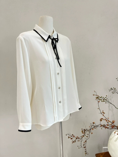 dongguan womenwear factory, dongguan womenwear silk blouse  supplier