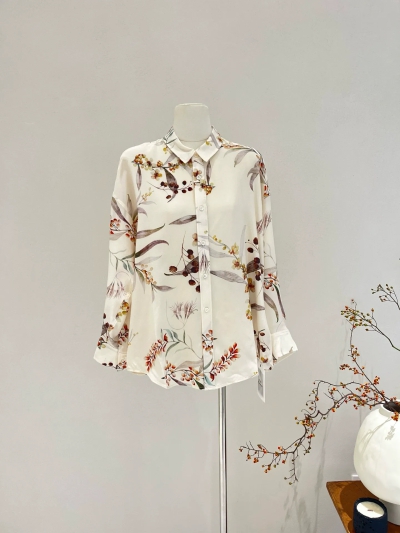 dongguan womenwear factory, dongguan womenwear silk blouse  supplier