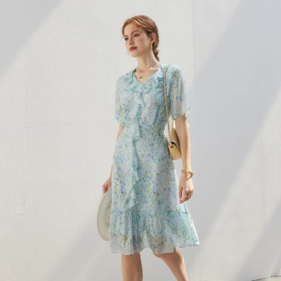 dongguan dress factory, dongguan dress  silk dress  supplier
