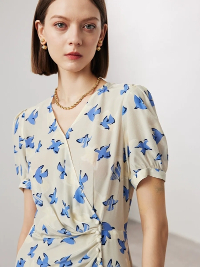 dongguan dress factory, dongguan dress  silk dress  supplier