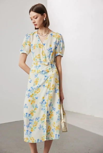 dongguan dress factory, dongguan dress  silk dress  supplier