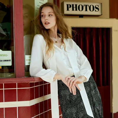 dongguan womenwear factory, dongguan womenwear silk blouse supplier