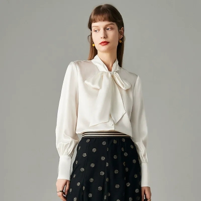 dongguan womenwear factory, dongguan womenwear silk blouse  supplier