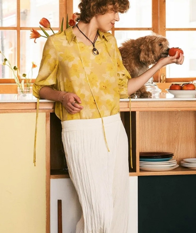 dongguan womenwear factory, dongguan womenwear silk blouse supplier