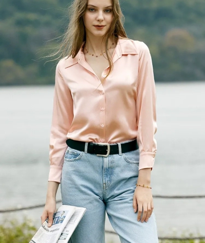 dongguan womenwear factory, dongguan womenwear silk blouse supplier