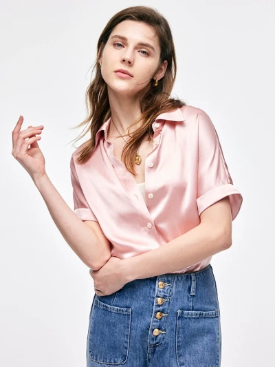 dongguan womenwear factory, dongguan womenwear silk blouse  supplier