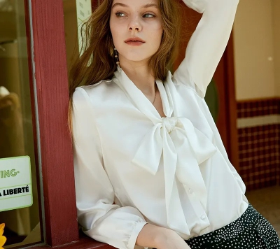 dongguan womenwear factory, dongguan womenwear silk blouse supplier