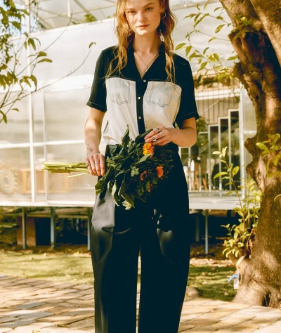 dongguan womenwear factory, dongguan womenwear silk blouse supplier