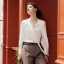 dongguan womenwear factory, dongguan womenwear silk blouse  supplier