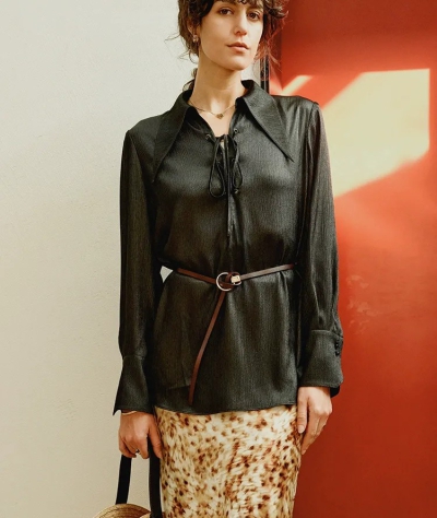 dongguan womenwear factory, dongguan womenwear  silk blouse  supplier