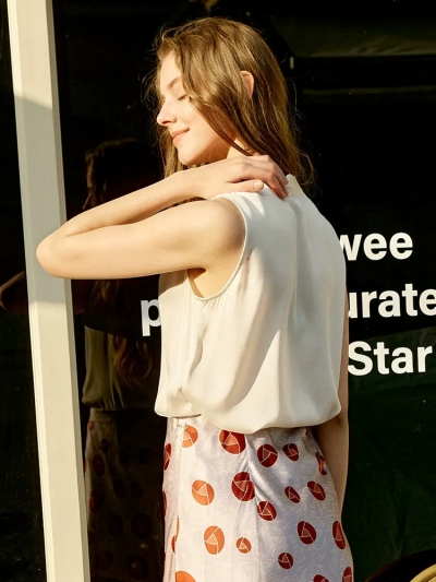 dongguan womenwear factory, dongguan womenwear silk top  supplier