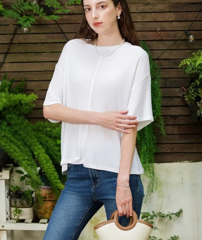 dongguan womenwear factory, dongguan womenwear  silk top  supplier