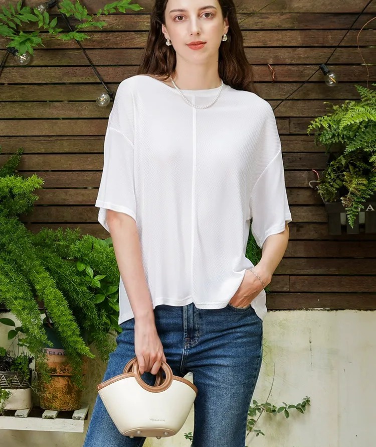 dongguan womenwear factory, dongguan womenwear  silk top  supplier