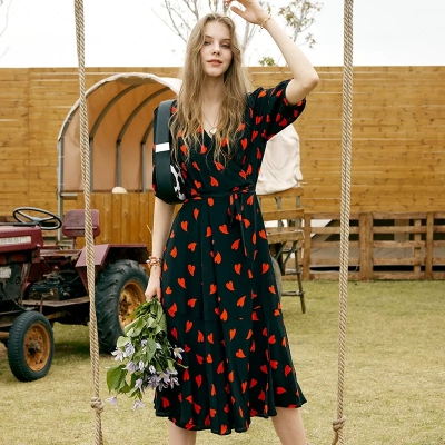 dongguan dress factory, dongguan dress  silk dress  supplier