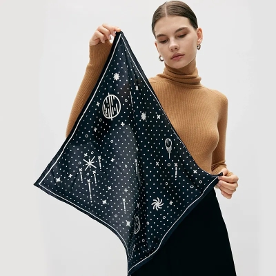 dongguan accessories factory, dongguan accessories silk scarf  supplier