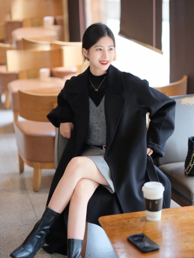 dongguan womenwear factory, dongguan womenwear  women overcoat  supplier