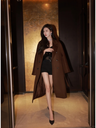 dongguan womenwear factory, dongguan womenwear  women overcoat  supplier
