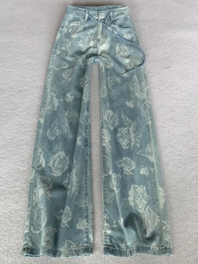 dongguan streetwear factory, dongguan streetwear women jeans  supplier
