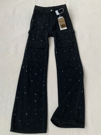 dongguan streetwear factory, dongguan streetwear women jeans  supplier