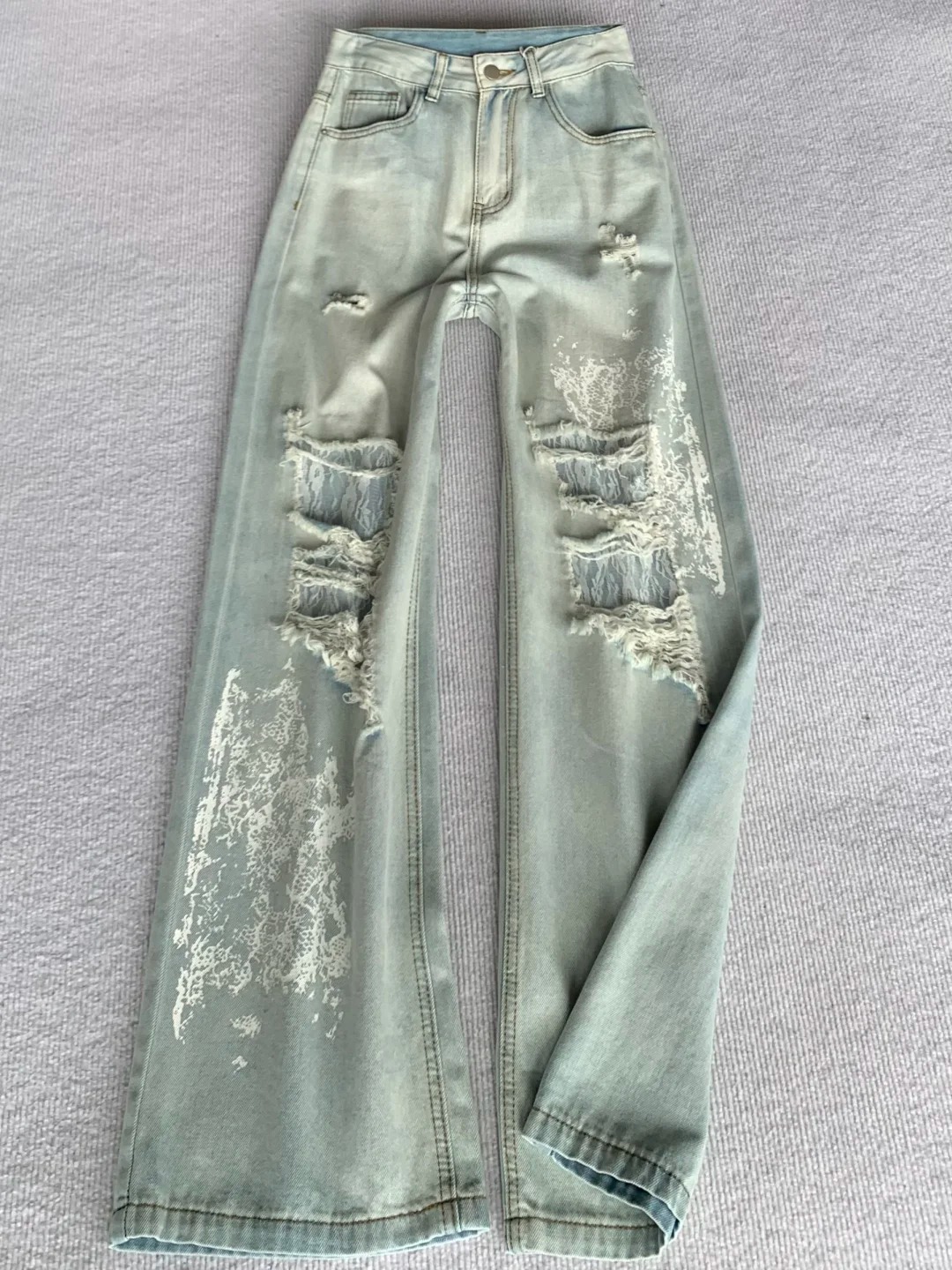 dongguan streetwear factory, dongguan streetwear  women jeans  supplier