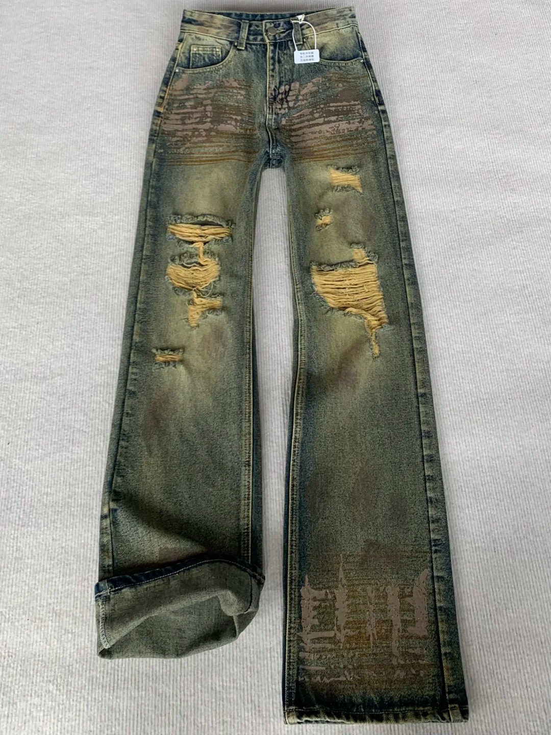 dongguan streetwear factory, dongguan streetwear  women jeans  supplier