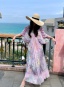 dongguan dress factory, dongguan dress floral dress  supplier