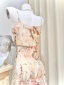 dongguan dress factory, dongguan dress floral dress  supplier