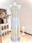 dongguan dress factory, dongguan dress floral dress  supplier