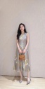 dongguan dress factory, dongguan dress silk dress  supplier