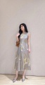 dongguan dress factory, dongguan dress silk dress  supplier