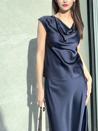 dongguan dress factory, dongguan dress satin dress supplier