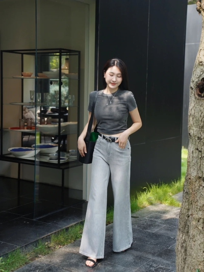 dongguan streetwear factory, dongguan streetwear  women jeans  supplier