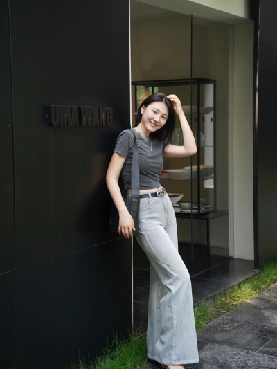 dongguan streetwear factory, dongguan streetwear  women jeans  supplier
