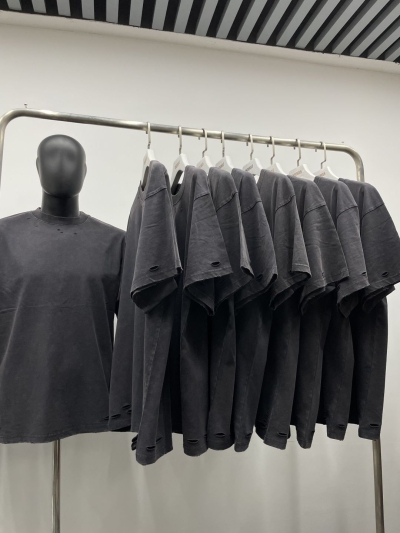 dongguan streetwear factory, dongguan streetwear washed t shirt  supplier