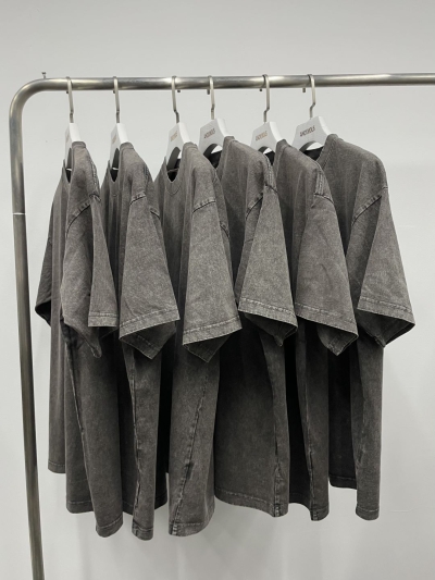 dongguan streetwear factory, dongguan streetwear washed t shirt  supplier