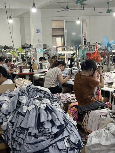 dongguan data factory, dongguan data supplier  factory showroom washing sublimation account women dress music video
