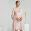 dongguan loungewear factory, dongguan loungewear silk robe pajamas  supplier