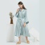 dongguan loungewear factory, dongguan loungewear silk robe pajamas  supplier