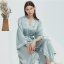 dongguan loungewear factory, dongguan loungewear silk robe pajamas  supplier