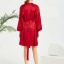 dongguan loungewear factory, dongguan loungewear silk robe pajamas  supplier