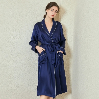 dongguan loungewear factory, dongguan loungewear  silk robe pajamas  supplier