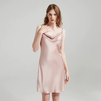 dongguan loungewear factory, dongguan loungewear silk slip dress supplier