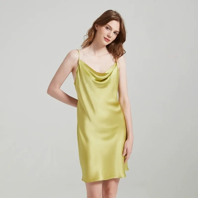 dongguan loungewear factory, dongguan loungewear silk slip dress supplier