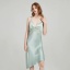 dongguan loungewear factory, dongguan loungewear silk slip dress  supplier