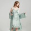 dongguan loungewear factory, dongguan loungewear silk slip dress  supplier