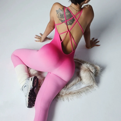 dongguan activewear factory, dongguan activewear yoga jumpsuits  supplier