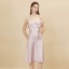 dongguan loungewear factory, dongguan loungewear silk slip dress  supplier