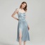 dongguan loungewear factory, dongguan loungewear silk slip dress  supplier