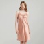 dongguan loungewear factory, dongguan loungewear silk slip dress  supplier