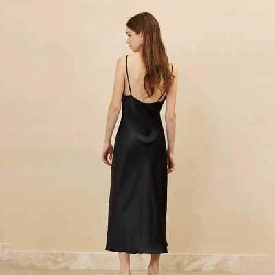 dongguan loungewear factory, dongguan loungewear silk slip dress supplier